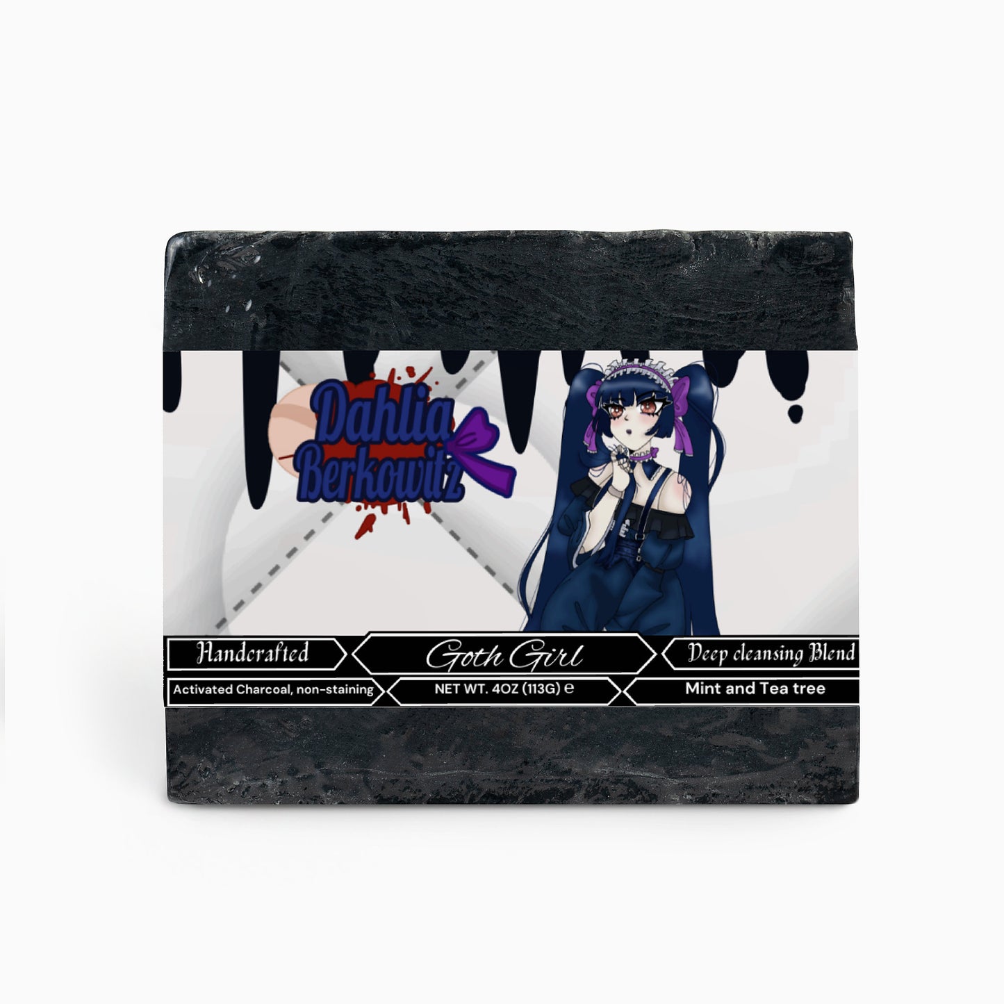 Dahlia Berkowitz - Goth Girl Charcoal Soap