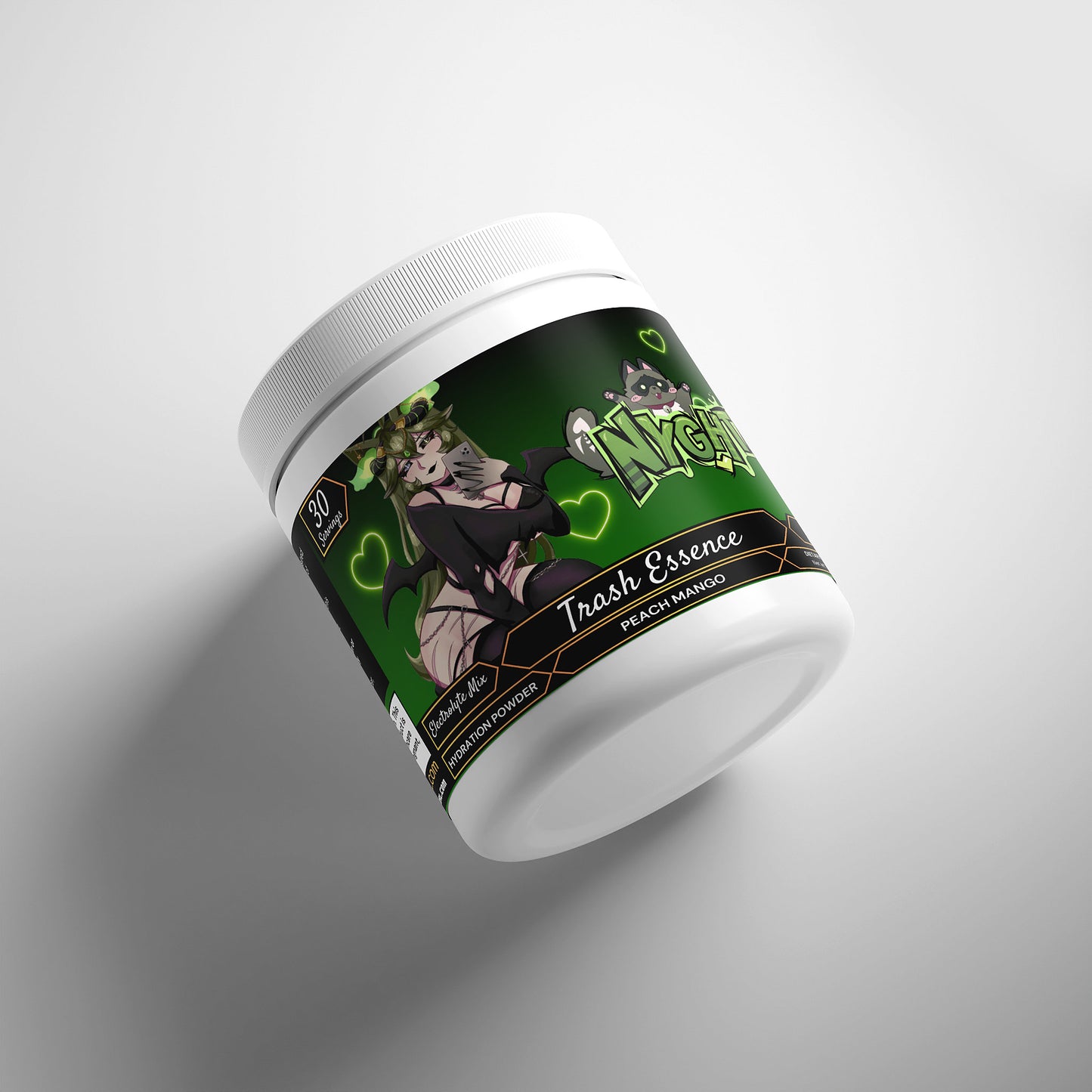Nyghtia - Trash Essence Hydration Powder (Peach Mango)