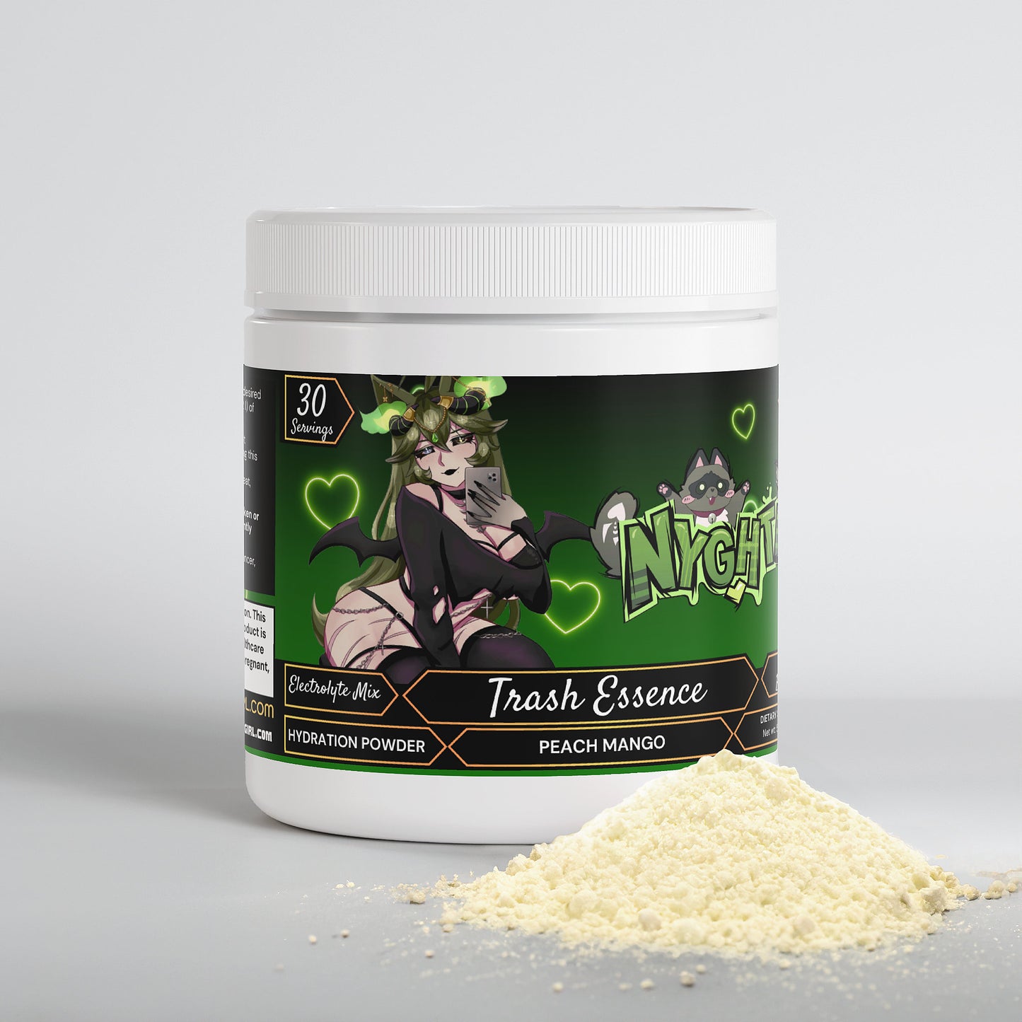 Nyghtia - Trash Essence Hydration Powder (Peach Mango)