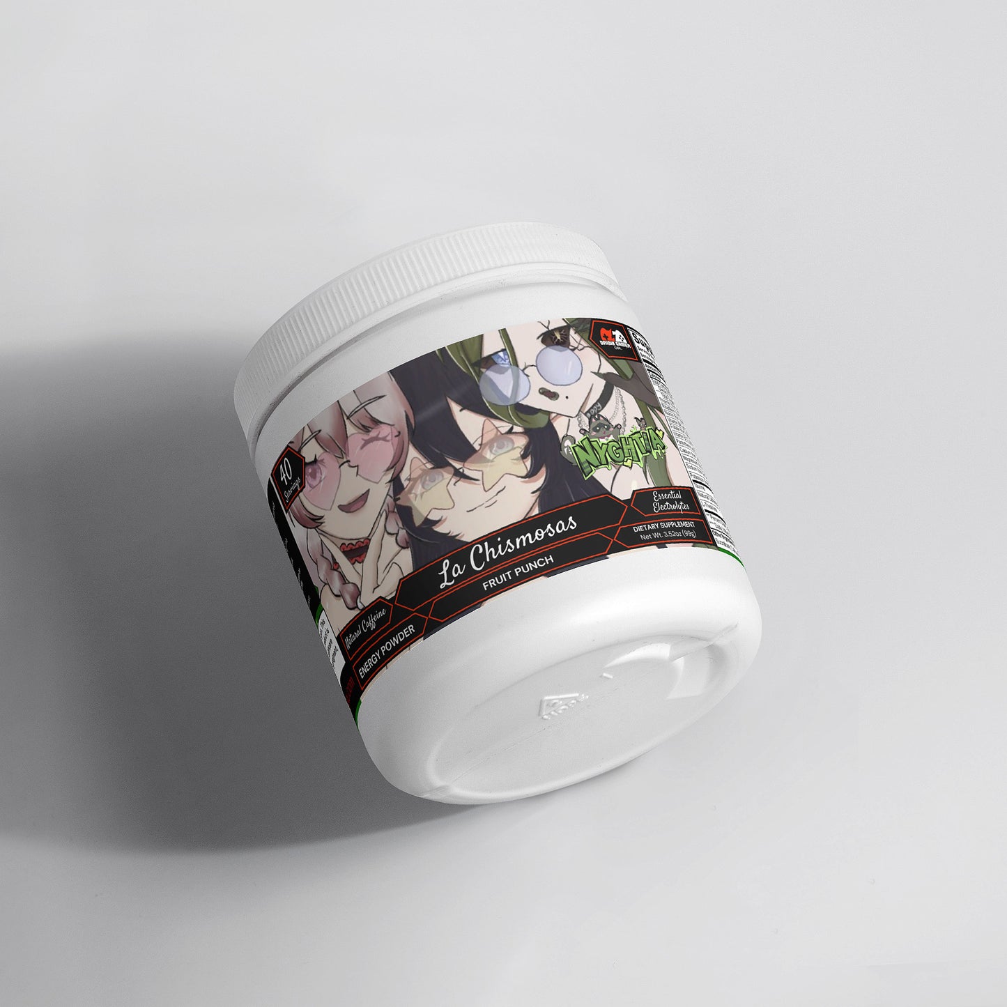 Nyghtia - La Chismosas Energy Powder (Fruit Punch)