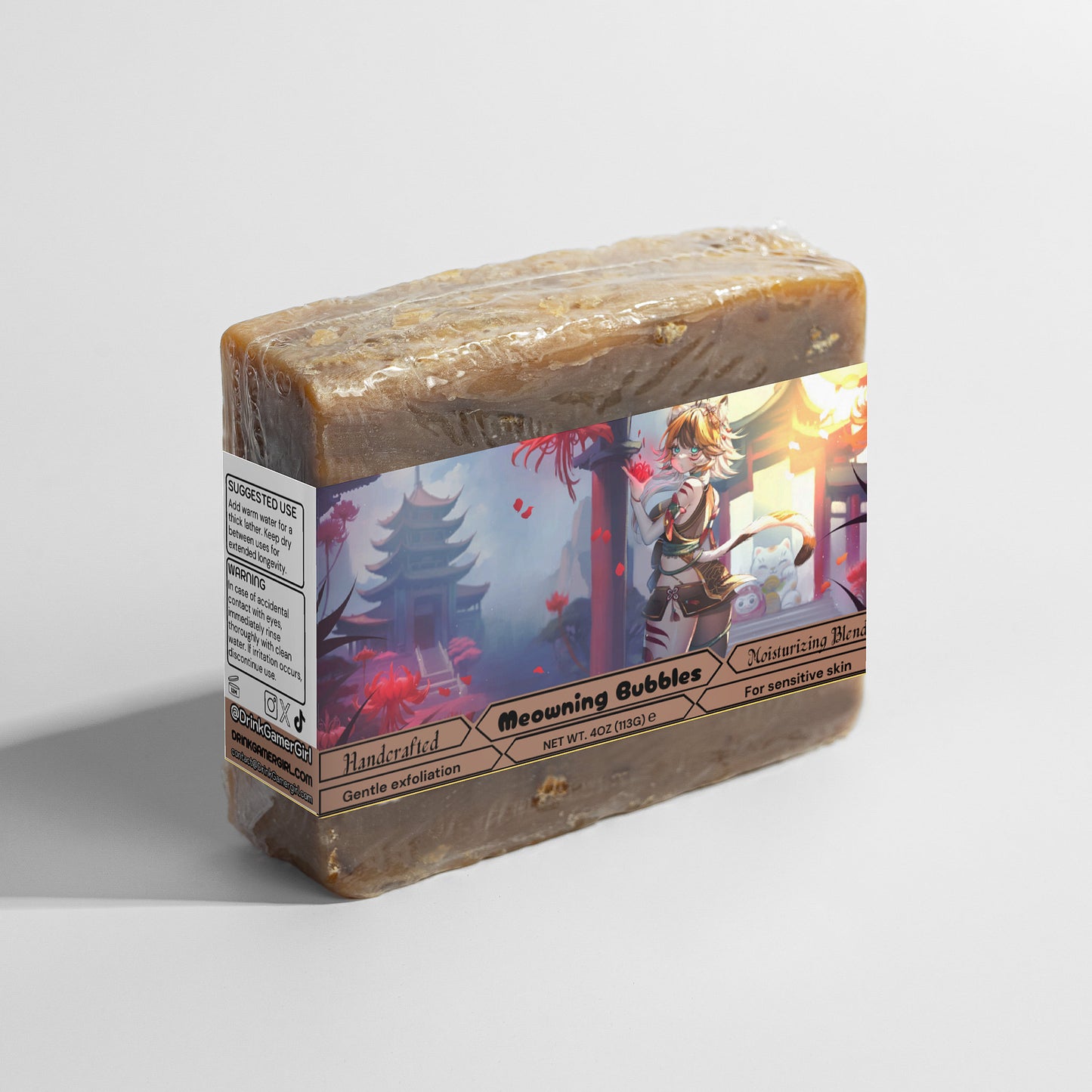 Cali Coco - Meowning Bubbles Oat Milk Honey Soap