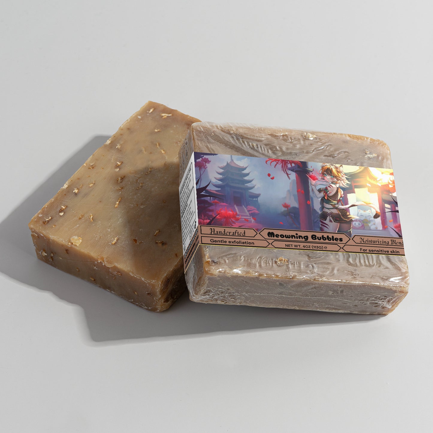 Cali Coco - Meowning Bubbles Oat Milk Honey Soap