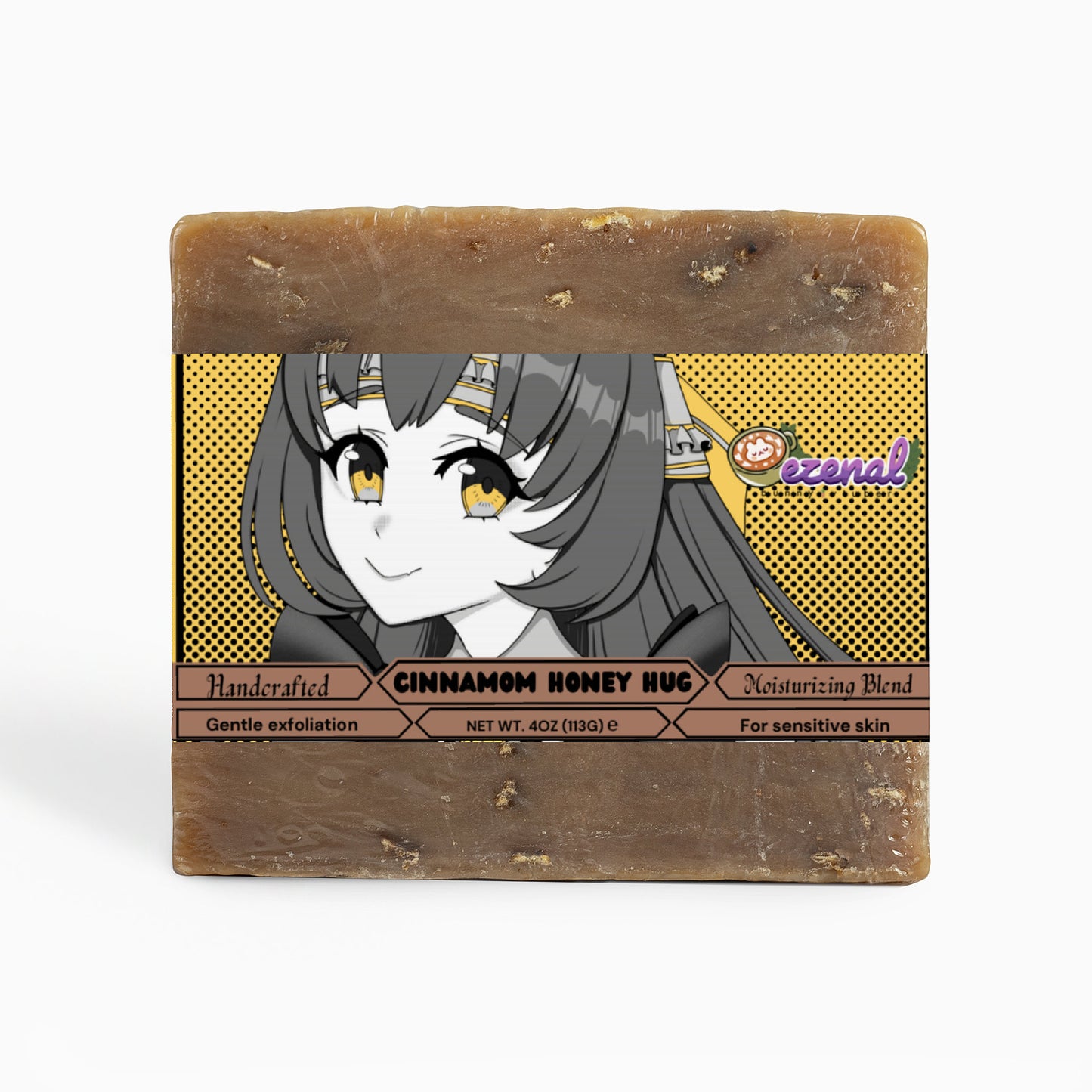 Ezenal Darcen - Cinnamon Honey Hug Oat Milk Soap