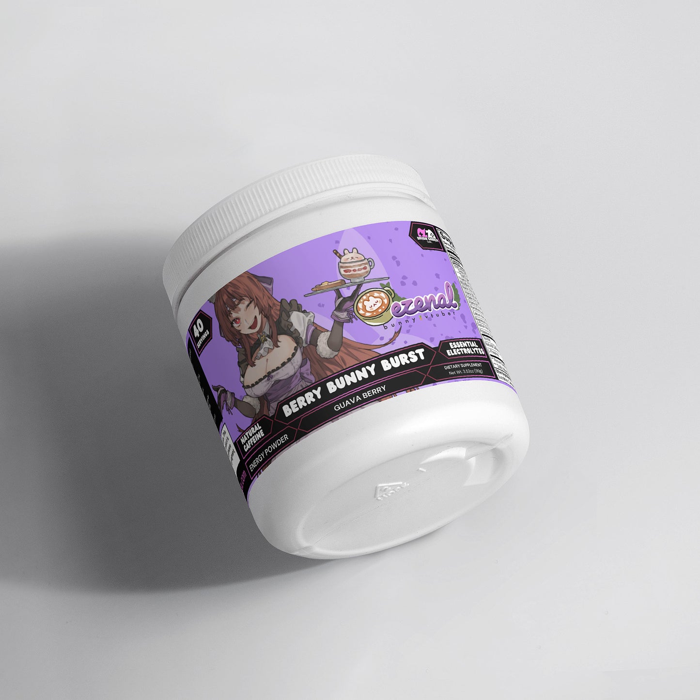 Ezenal Darcen - Berry Bunny Burst Energy Powder (Guava Berry)