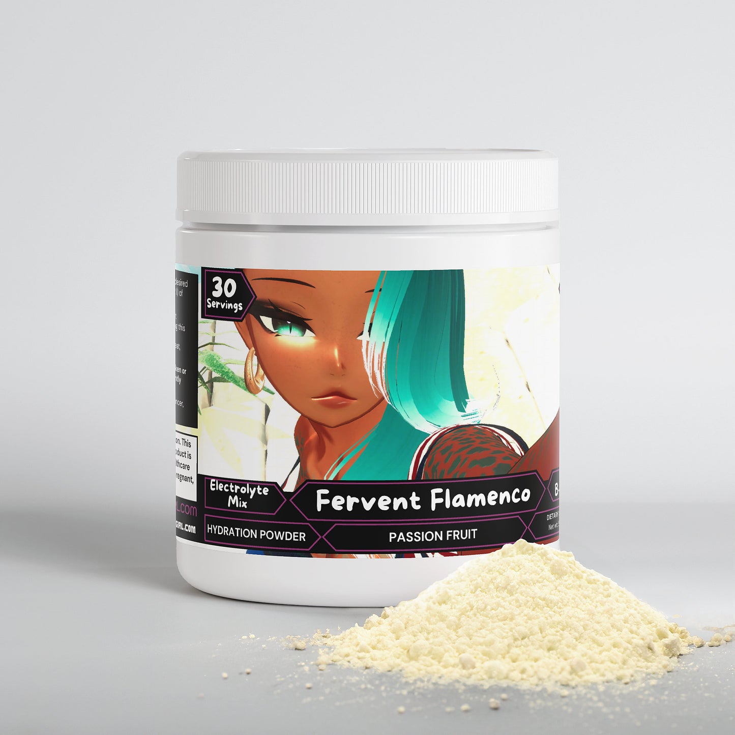 Queen Rhythm - Fervent Flamenco Hydration Powder (Passion Fruit)