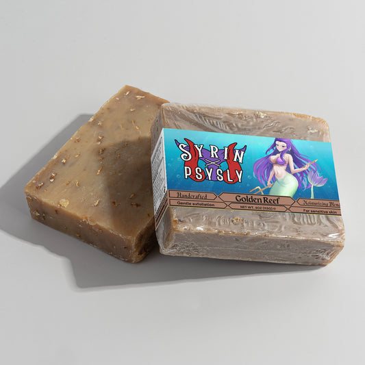 Syrin & PsySly - Golden Reef Oat Milk Honey Soap