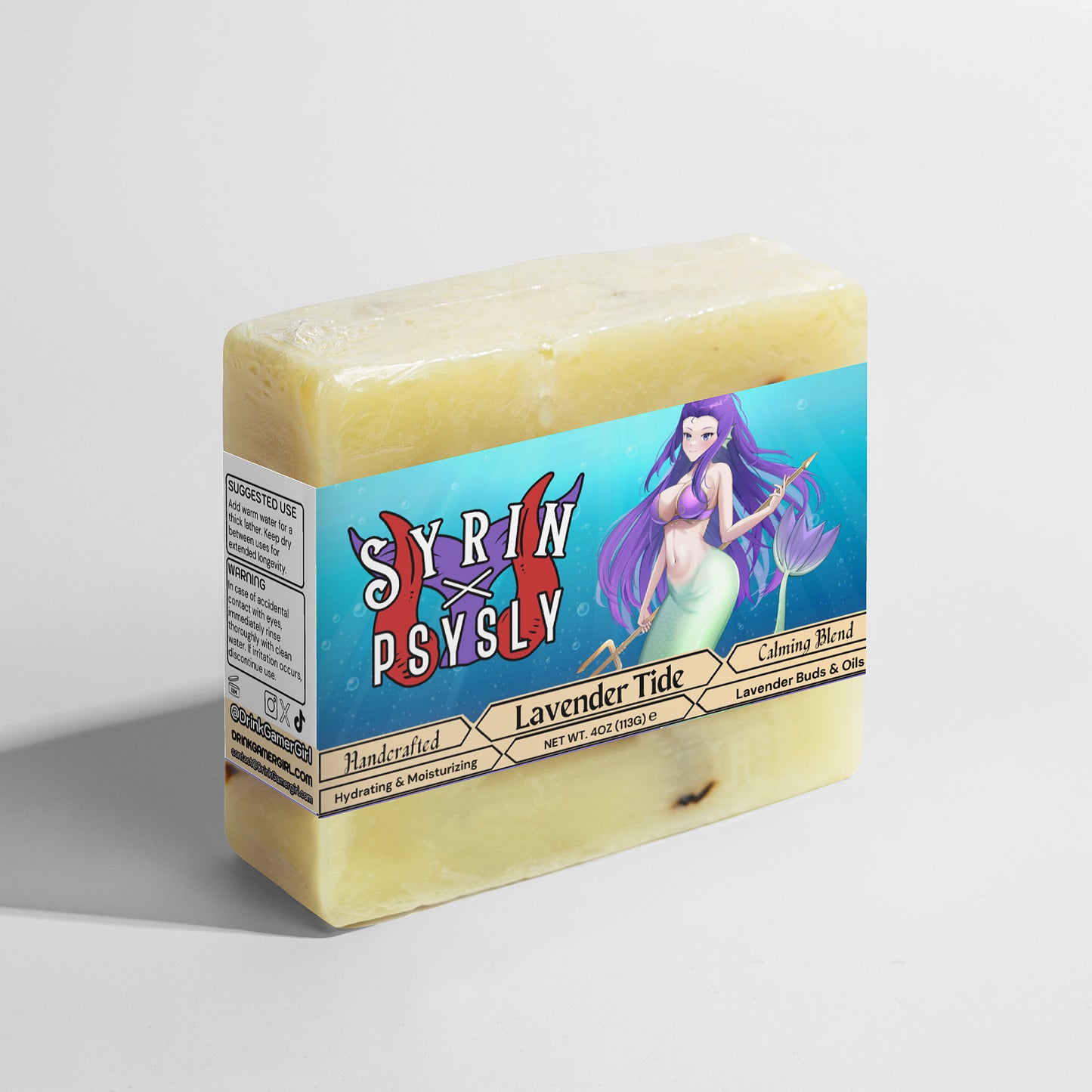 Syrin & PsySly -Lavender Tide Calming Soap