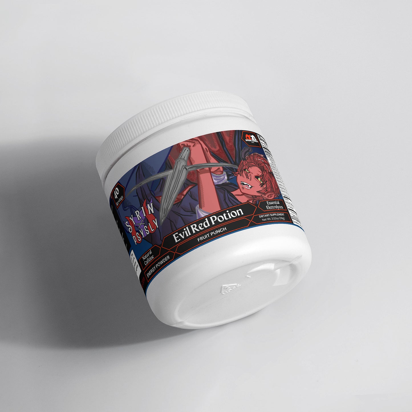 Syrin & PsySly - Evil Red Potion Energy Powder (Fruit Punch)