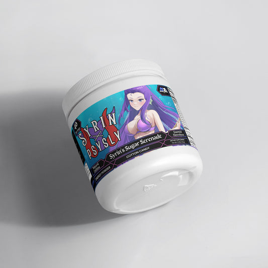 Syrin & PsySly - Syrin's Sugar Serenade Energy Powder (Cotton Candy)