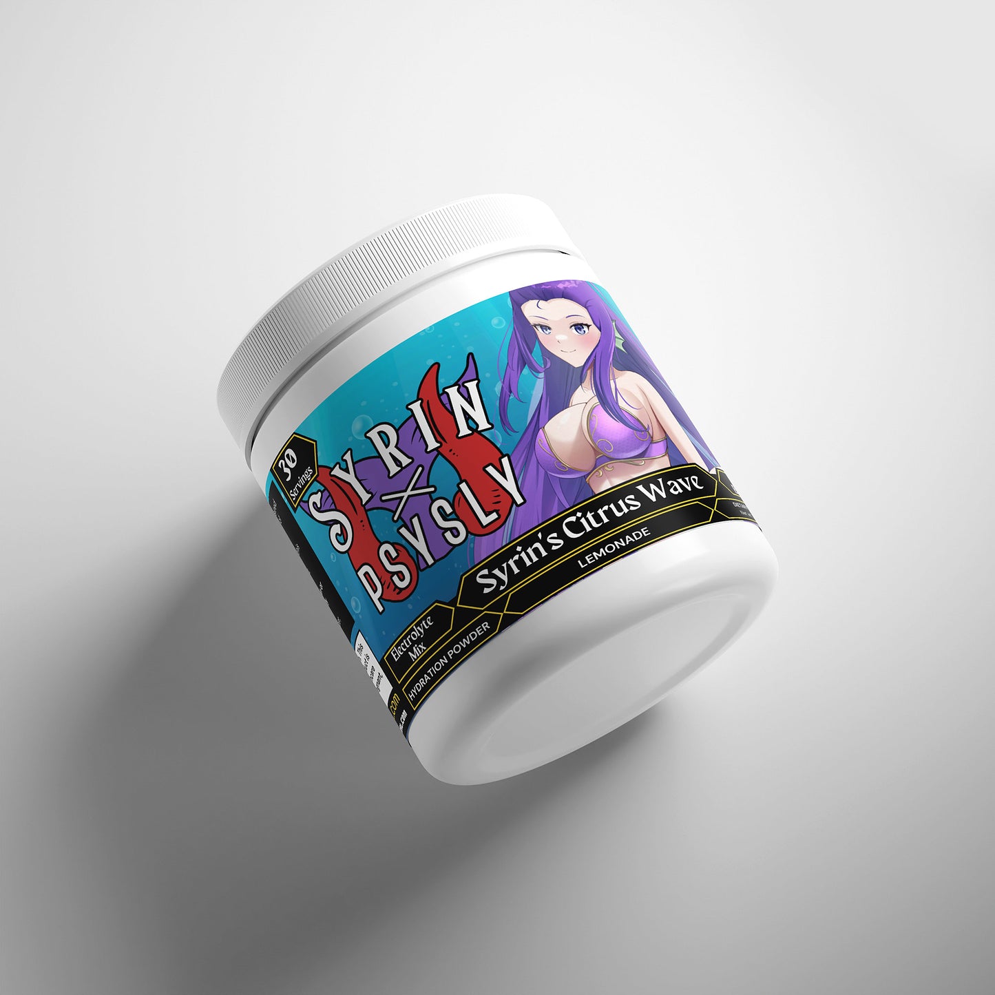 Syrin & PsySly - Syrin's Citrus Wave Hydration Powder (Lemonade)
