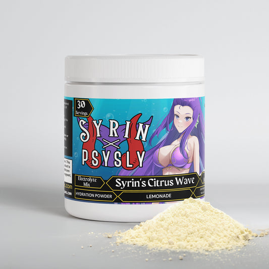 Syrin & PsySly - Syrin's Citrus Wave Hydration Powder (Lemonade)