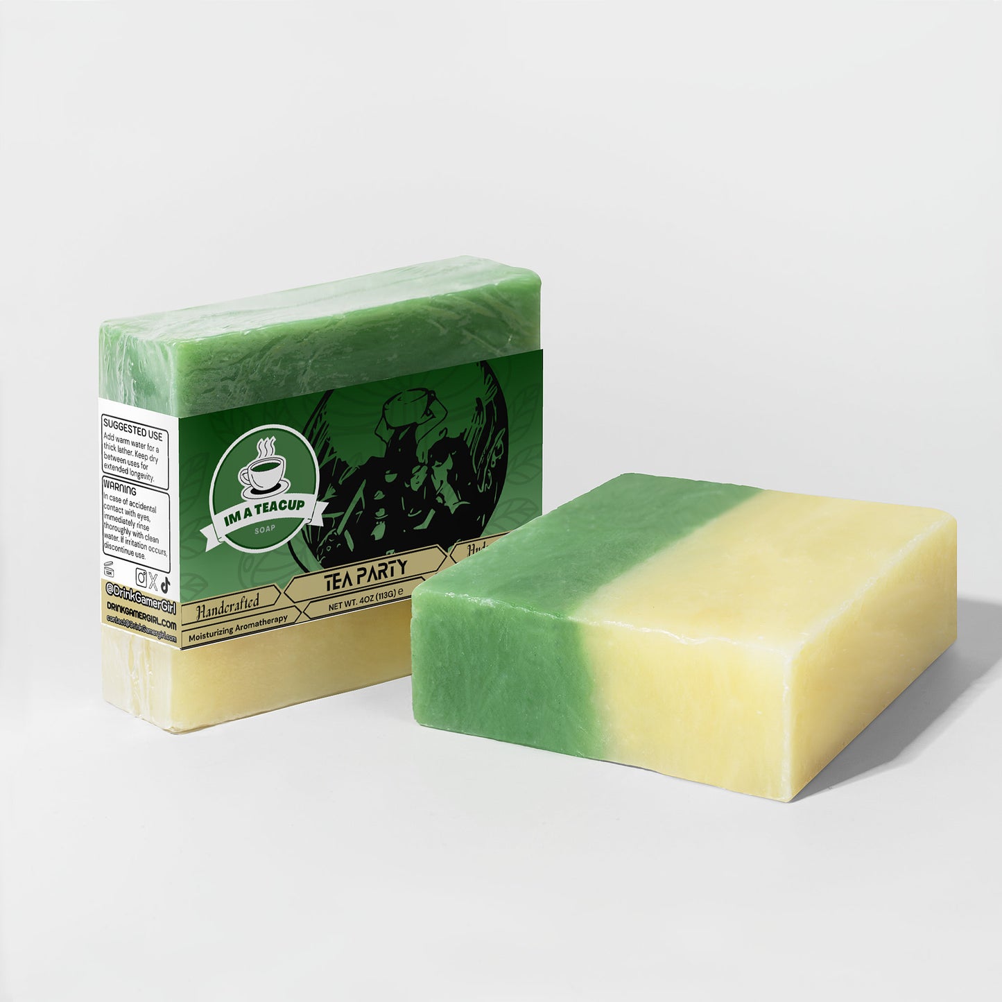 Im a Teacup - Tea Party Aloe & Cool Cucumber Soap
