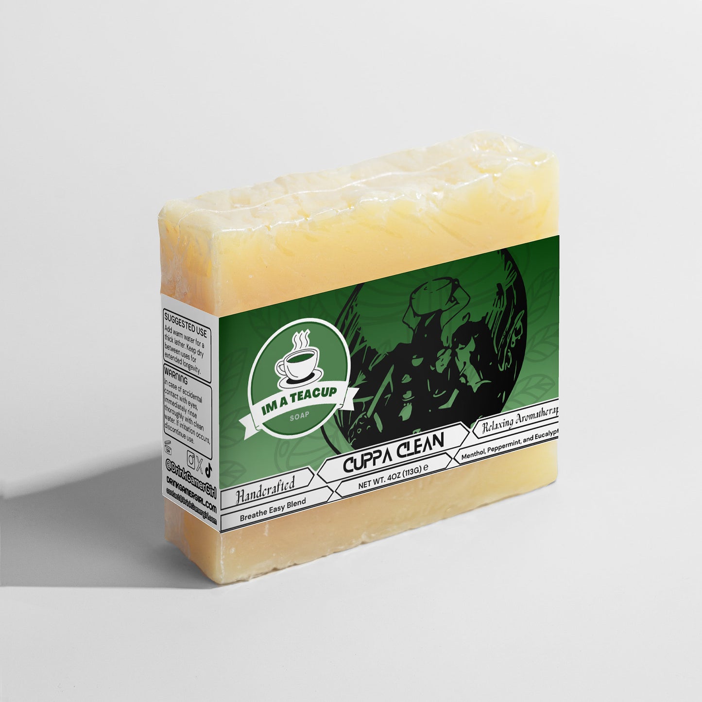 Im a Teacup - Cuppa Clean Breathe Clear Soap