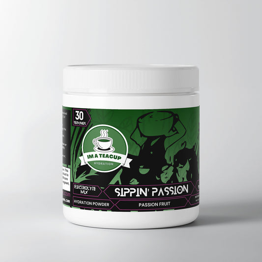 Im a Teacup - Sippin' Passion Hydration Powder (Passion Fruit)