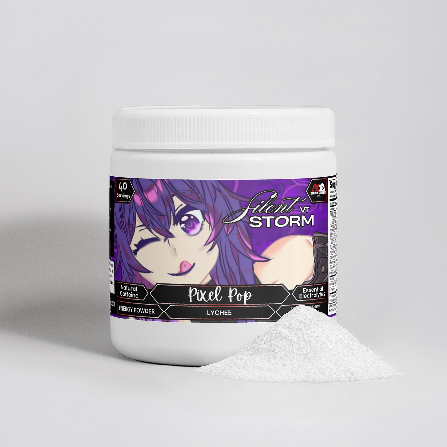 SilentStormVT - Pixel Pop Energy Powder (Lychee Splash Energy)
