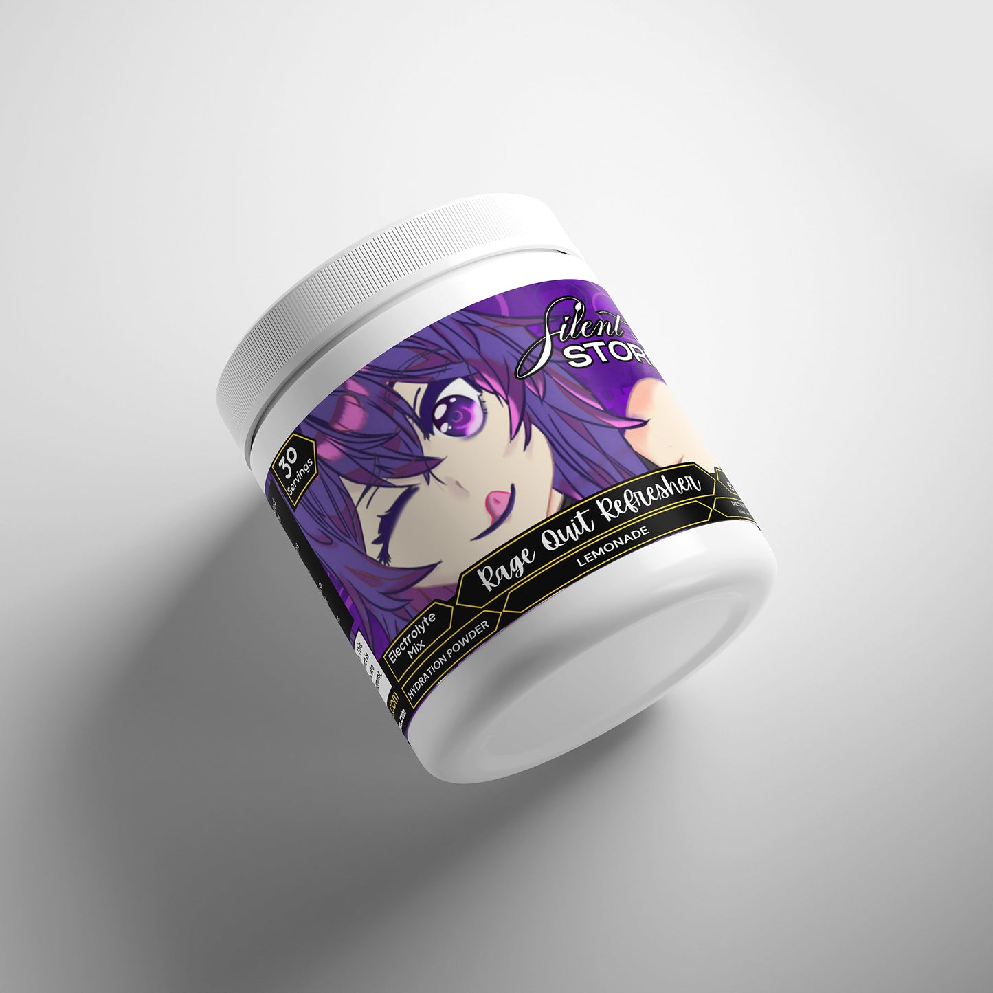 SilentStormVT - Rage Quit Refresher Hydration Powder (Lemonade)