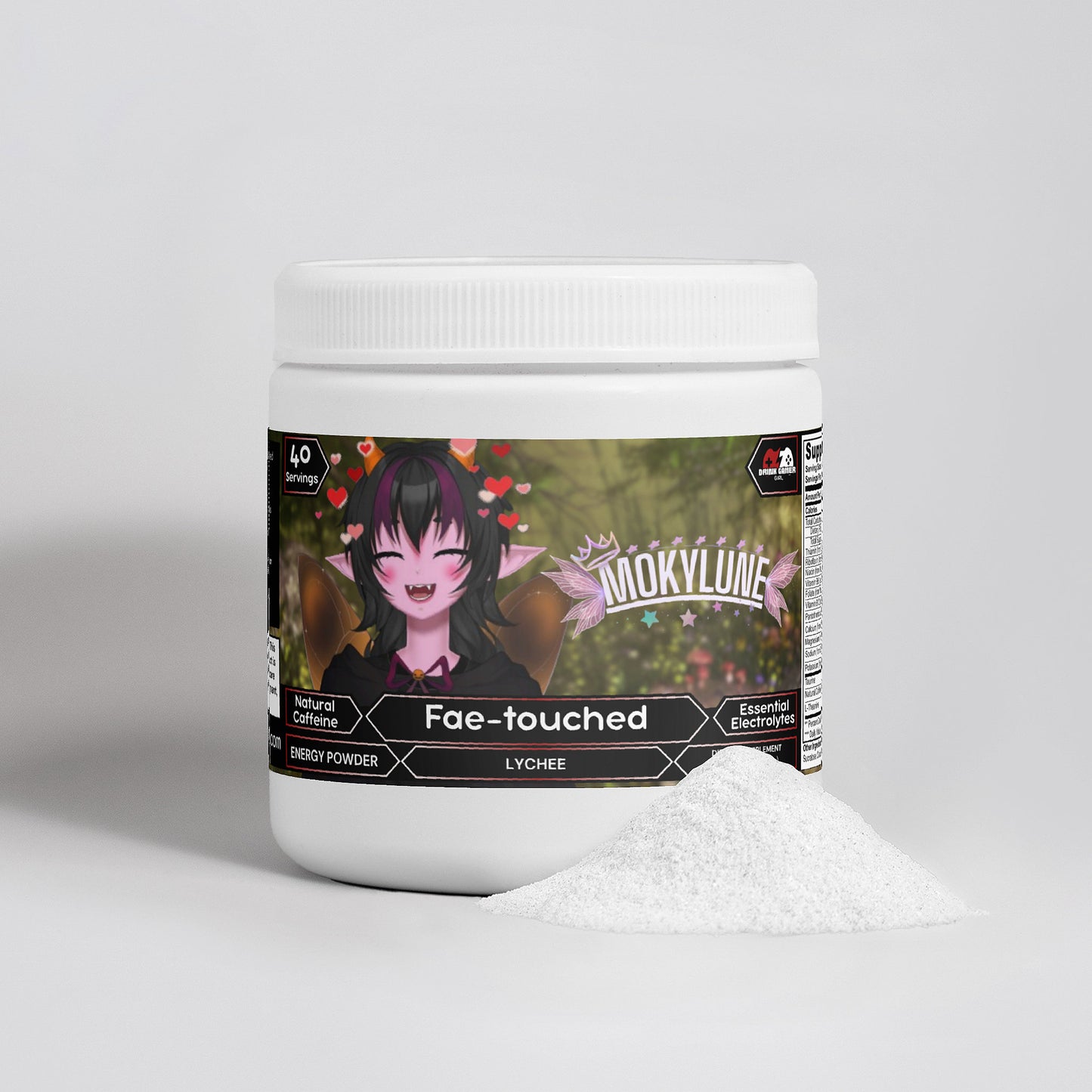 Mokylune - Fae-touched Energy Powder (Lychee Energy)