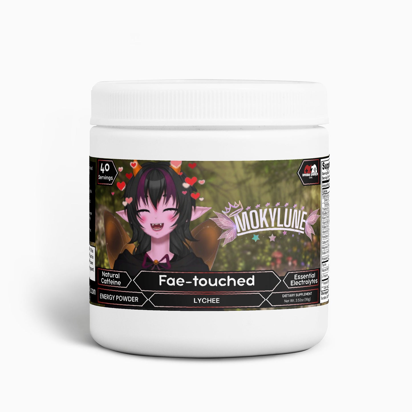 Mokylune - Fae-touched Energy Powder (Lychee Energy)