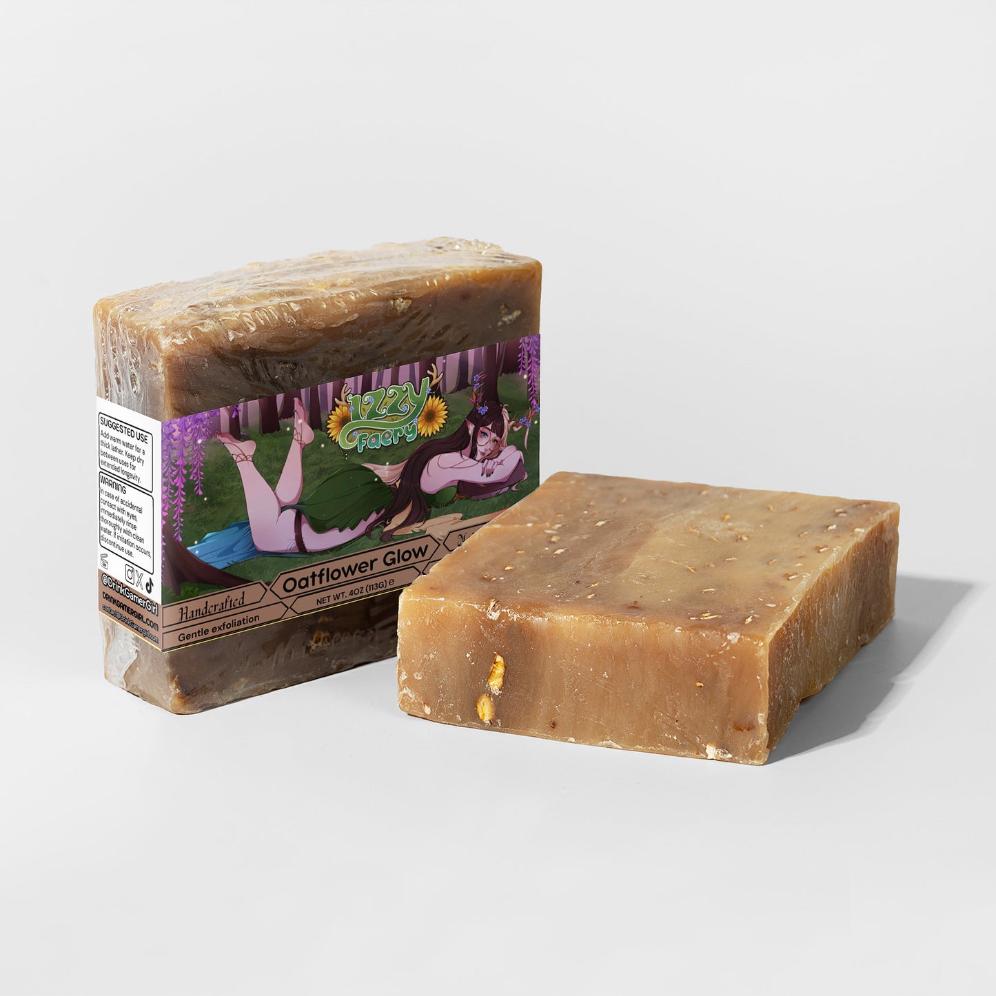 Izzy Faery - Oatflower Glow Honey Soap