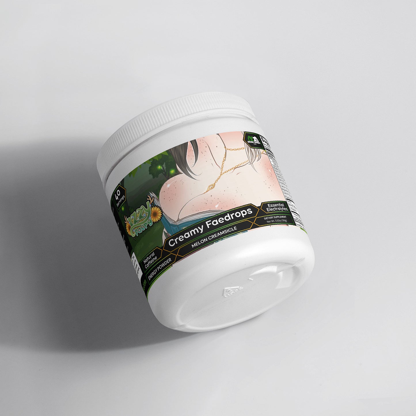 Izzy Faery - Creamy Faedrops Energy Powder (Melon Creamsicle)