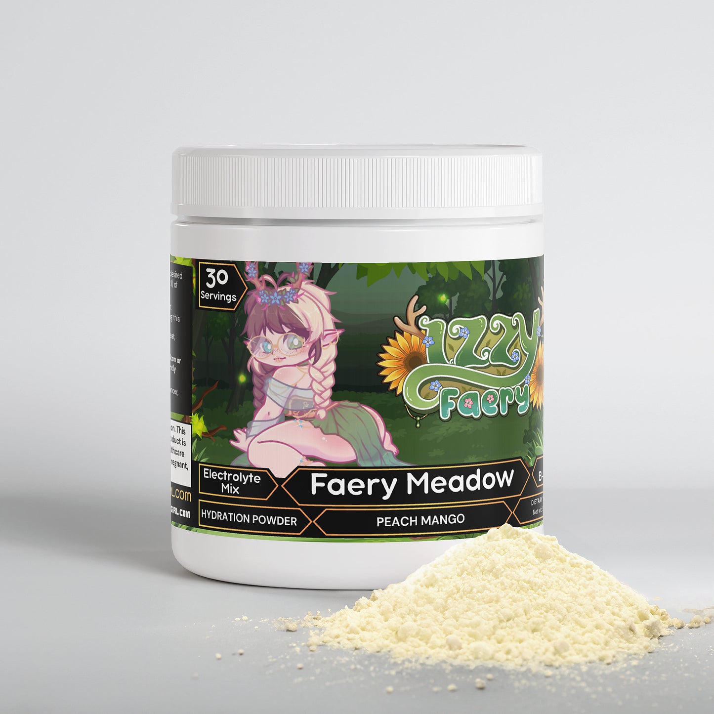 Izzy Faery - Faery Meadow Hydration Powder (Peach Mango)