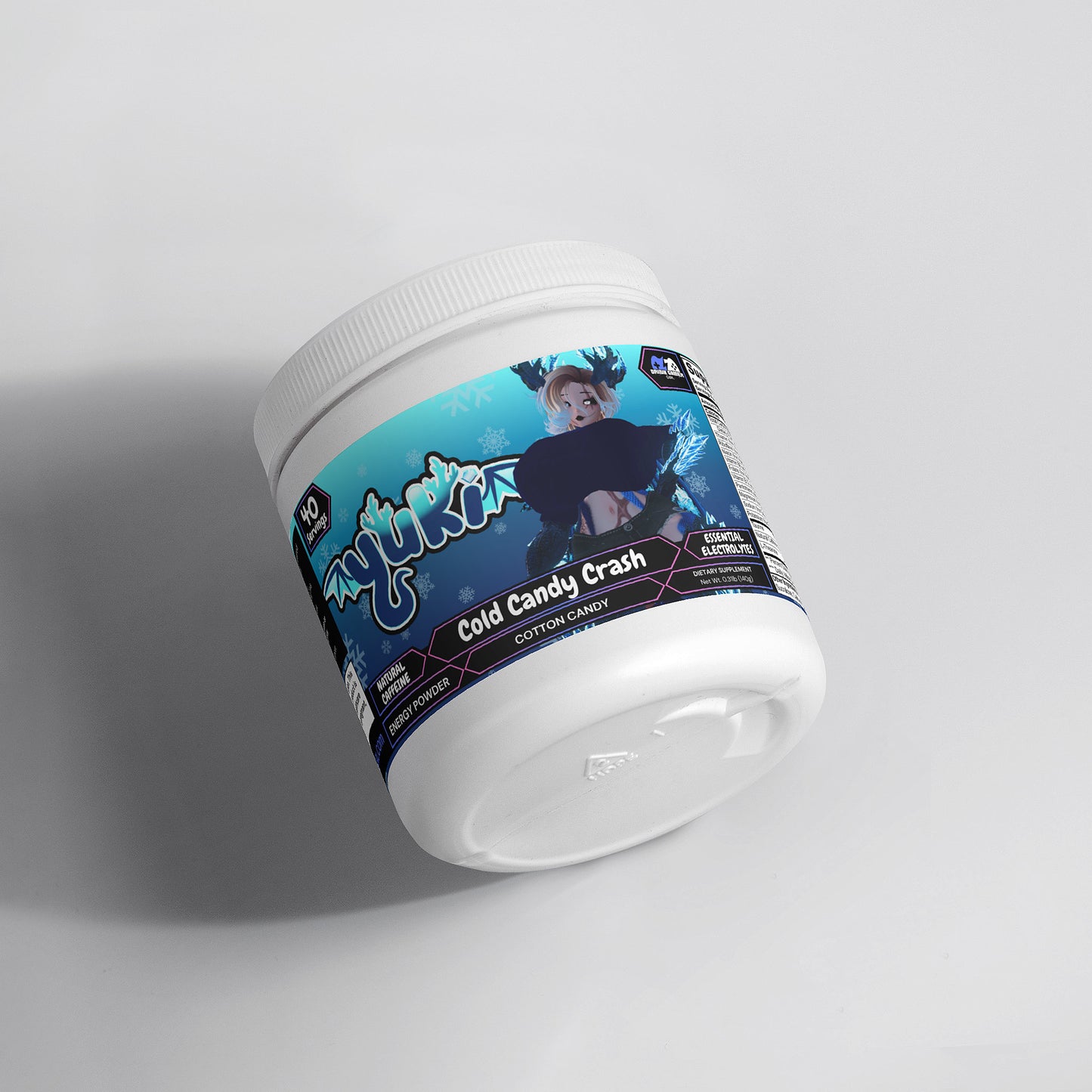 Empress Yuki - Cold Candy Crash Energy Powder (Cotton Candy)