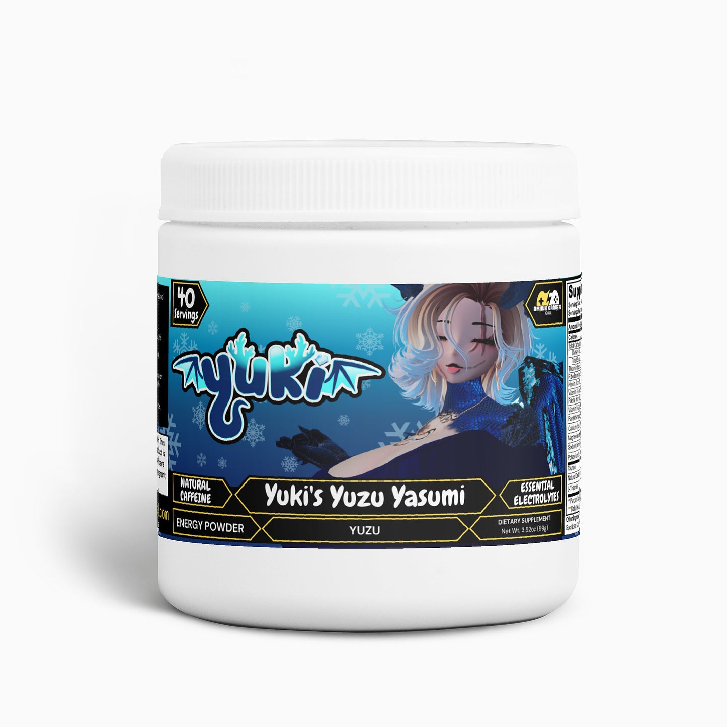 Empress Yuki - Yuki's Yuzu Yasumi Energy Powder (Yuzu Flavor)
