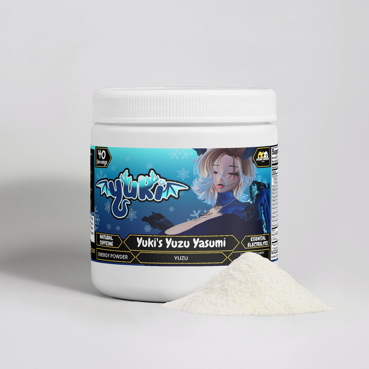 Empress Yuki - Yuki's Yuzu Yasumi Energy Powder (Yuzu Flavor)