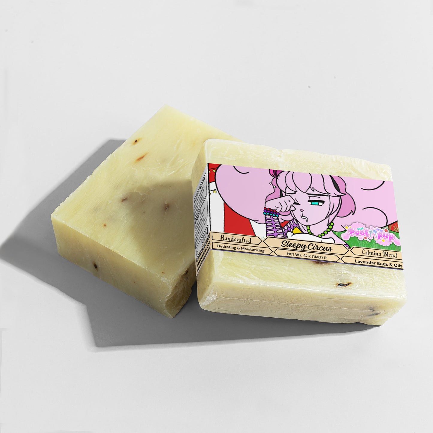 PoofiiPup - Sleepy Circus Calming Lavender Soap
