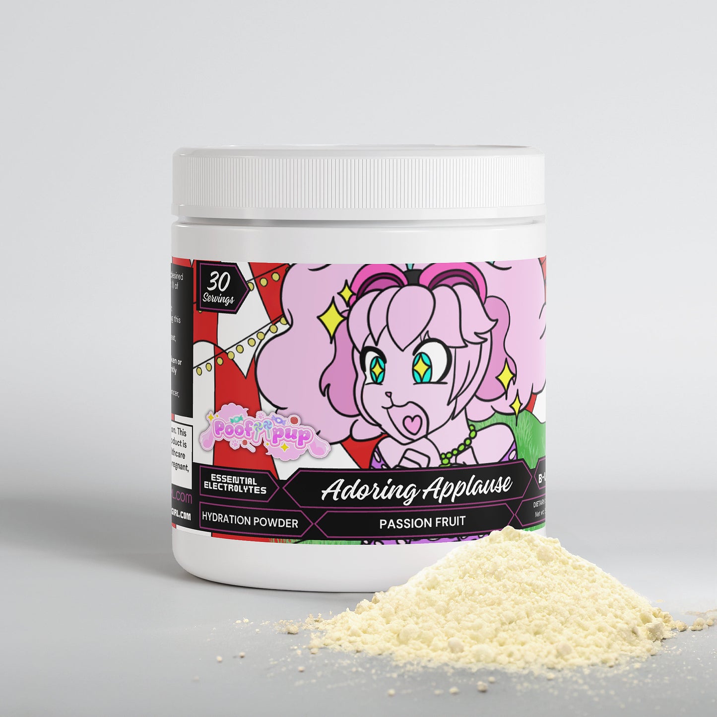 PoofiiPup - Adoring Applause Hydration Powder (Passion Fruit)