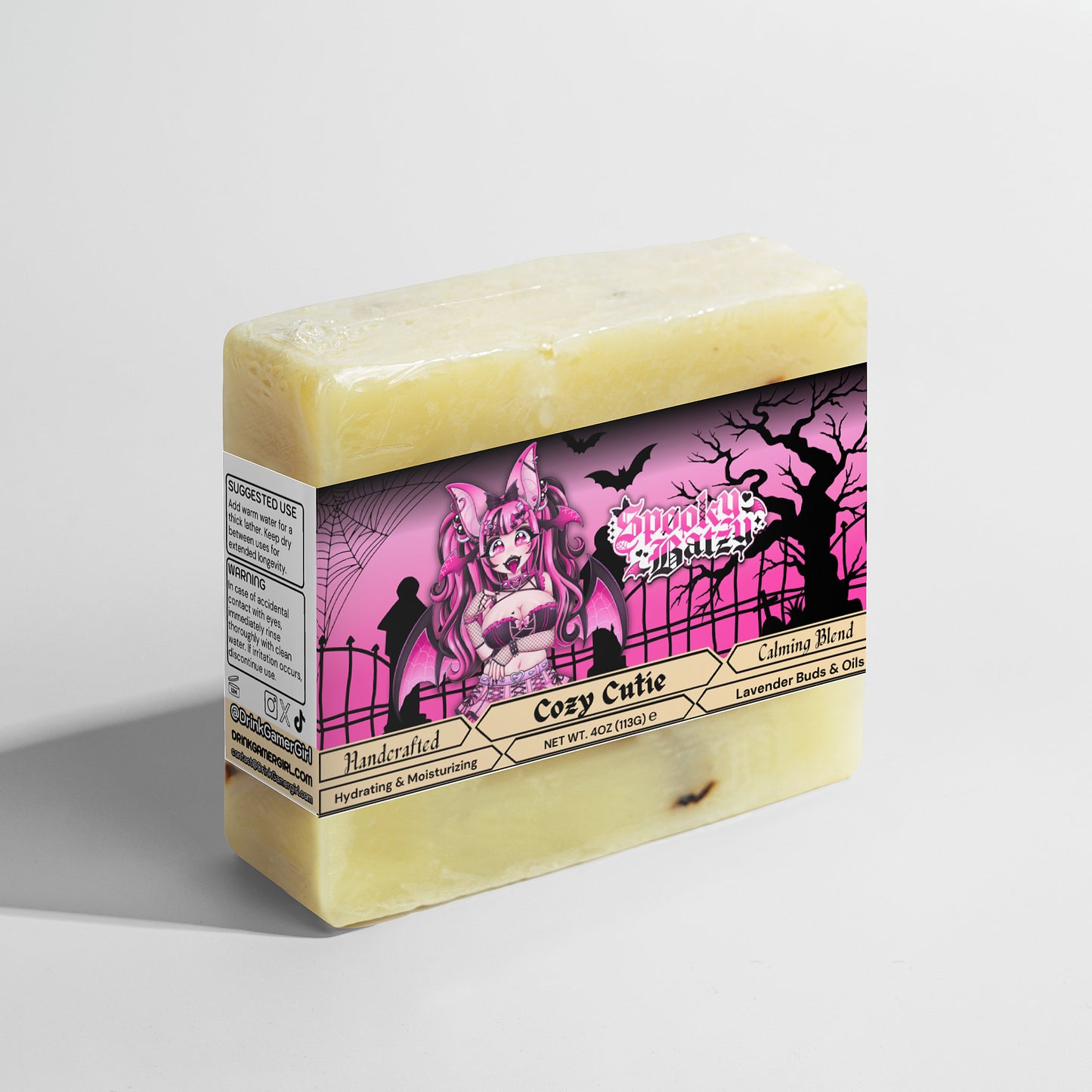 Spooky Batzy - Cozy Cutie Calming Lavender Soap