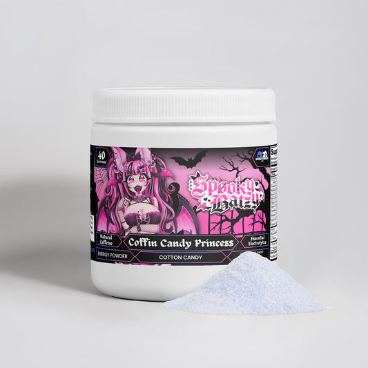 Spooky Batzy - Coffin Candy Princess Energy Powder (Cotton Candy)