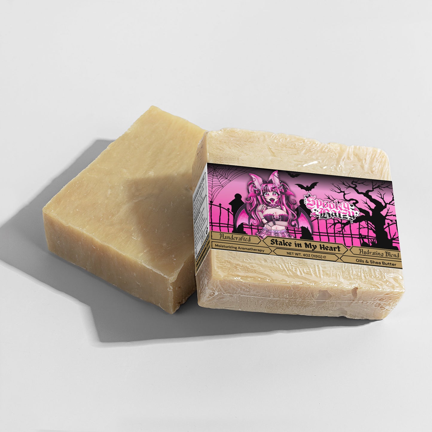 Spooky Batzy - Stake in My Heart Rich Sandalwood Soap