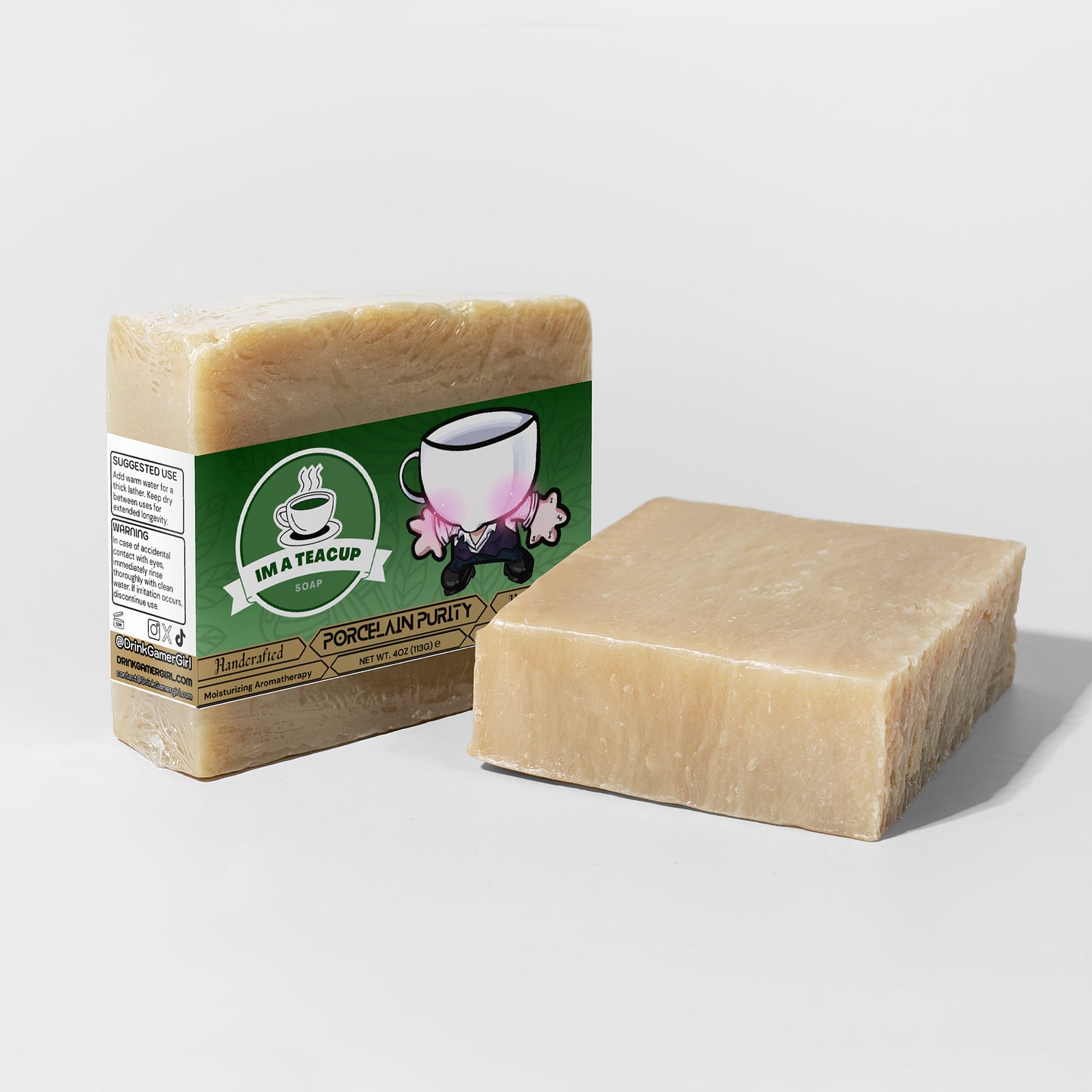 Im a Teacup - Porcelain Purity Rich Sandalwood Soap