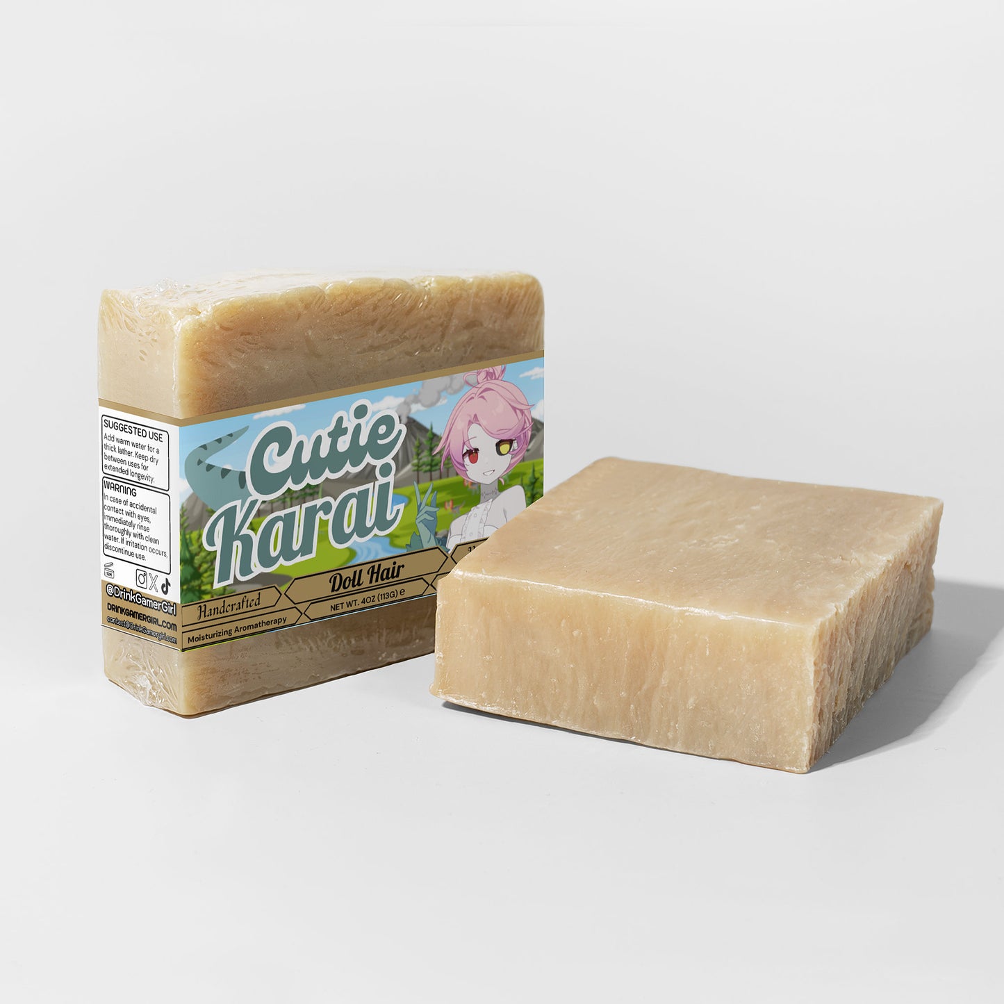 Cutie Karai - Doll Hair Sandalwood Soap