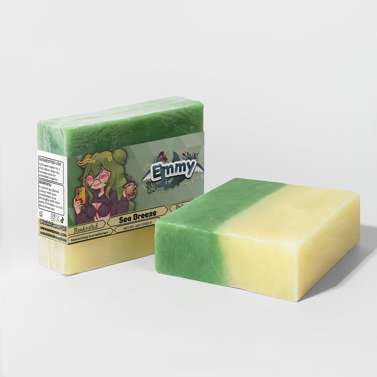 Emmmmychan - Sea Breeze Aloe & Cool Cucumber Soap