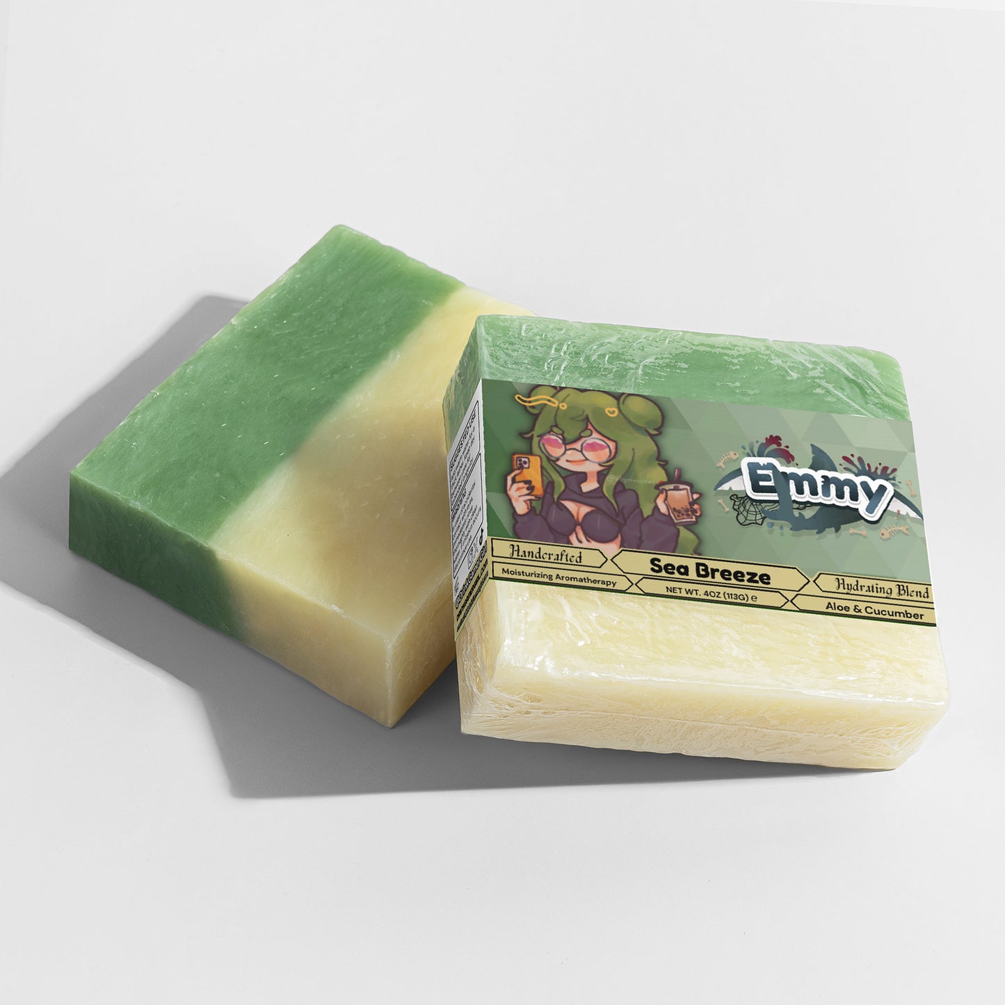 Emmmmychan - Sea Breeze Aloe & Cool Cucumber Soap