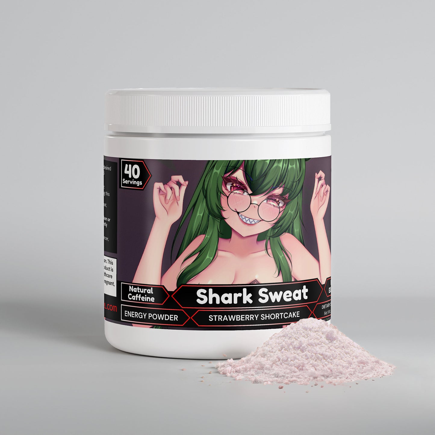 Emmmmychan - Shark Sweat Energy Powder (Strawberry Shortcake)