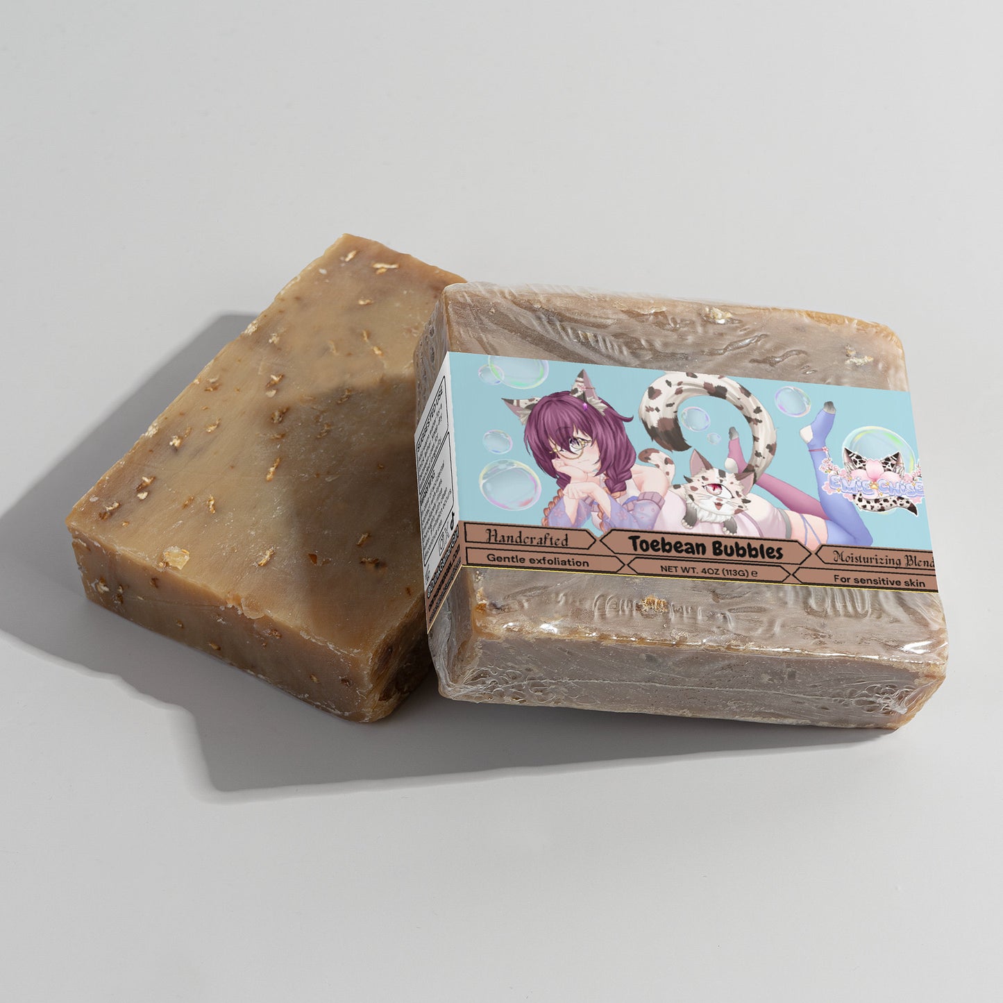 Emie Chise Kitty - Toebean Bubbles Oat Milk Honey Soap