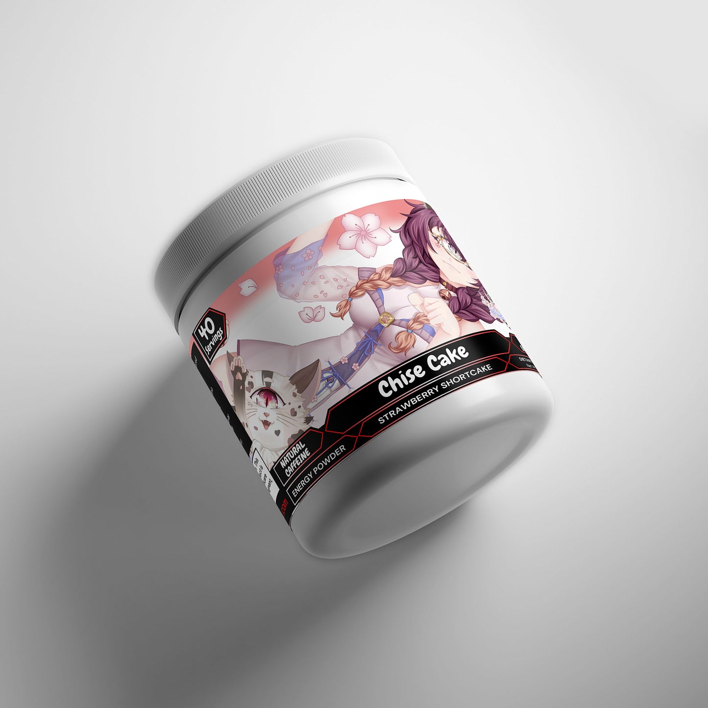 Emie Chise Kitty - Chise Cake Energy Powder (Strawberry Shortcake)