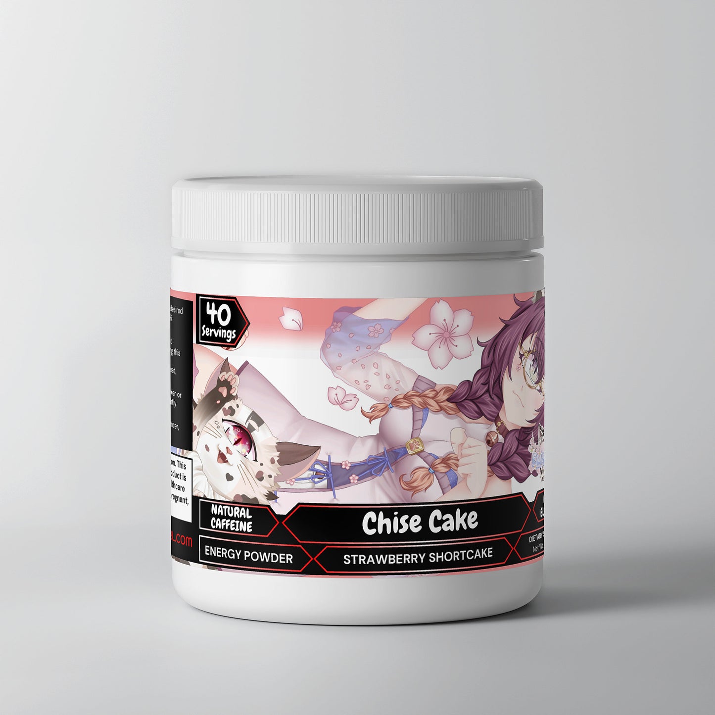 Emie Chise Kitty - Chise Cake Energy Powder (Strawberry Shortcake)