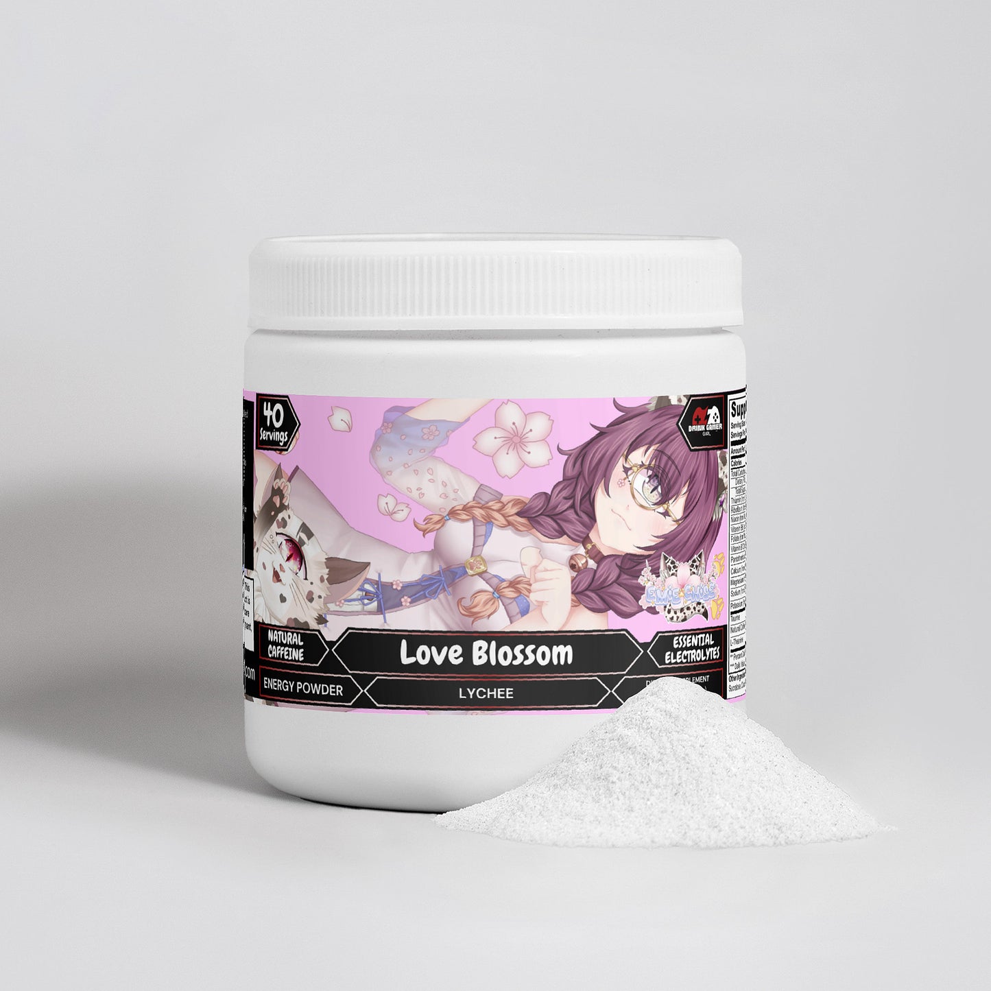 Emie Chise Kitty - Love Blossom Energy Powder (Lychee Energy)