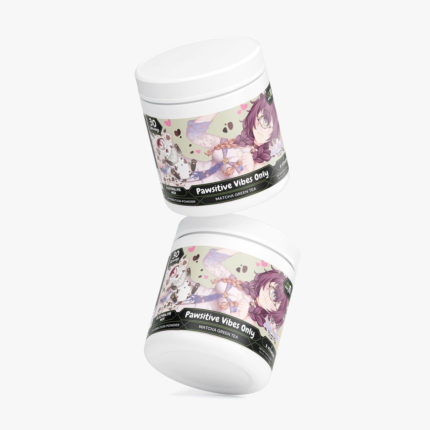 Emie Chise Kitty - Pawsitive Vibes Only Hydration Powder (Matcha Green Tea)