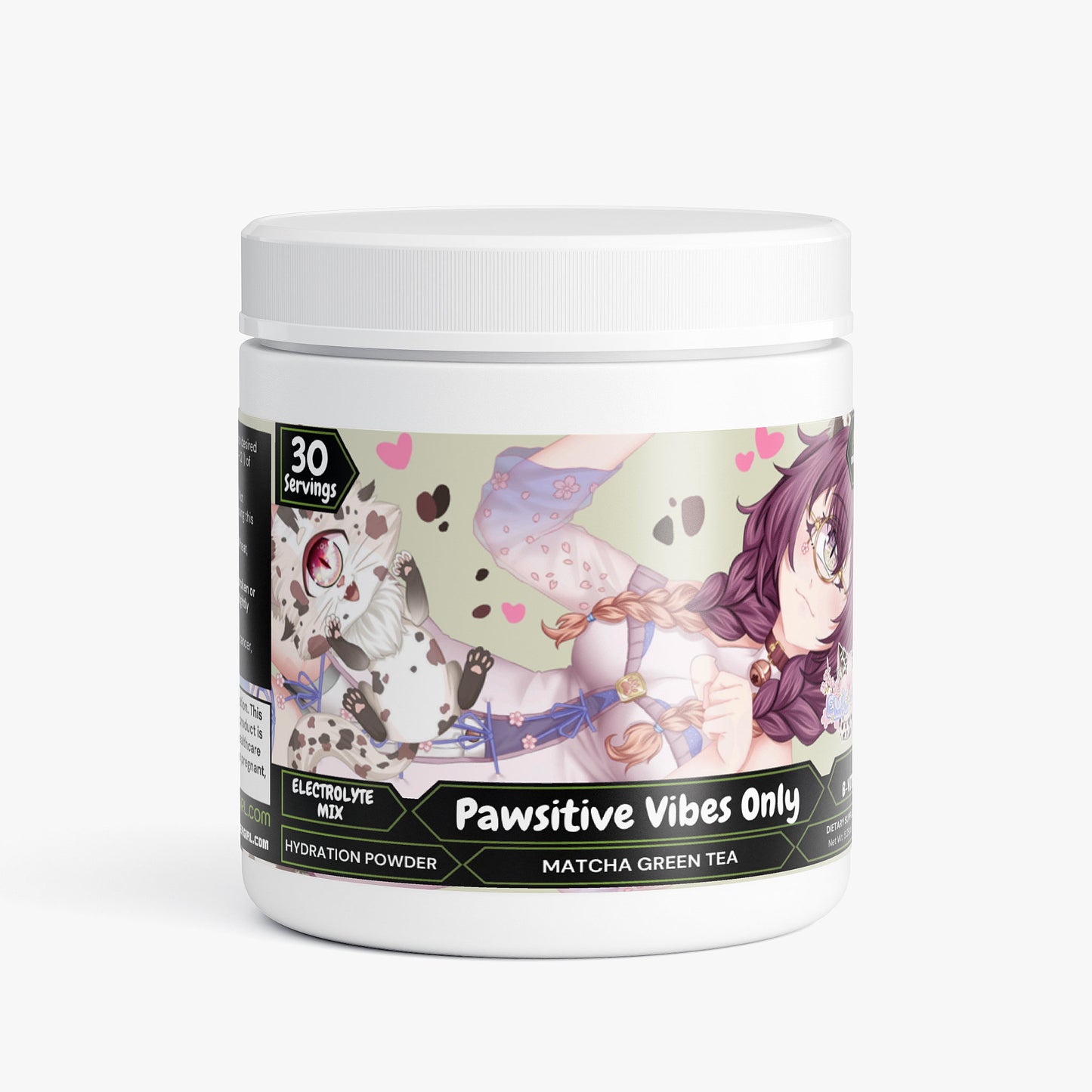 Emie Chise Kitty - Pawsitive Vibes Only Hydration Powder (Matcha Green Tea)