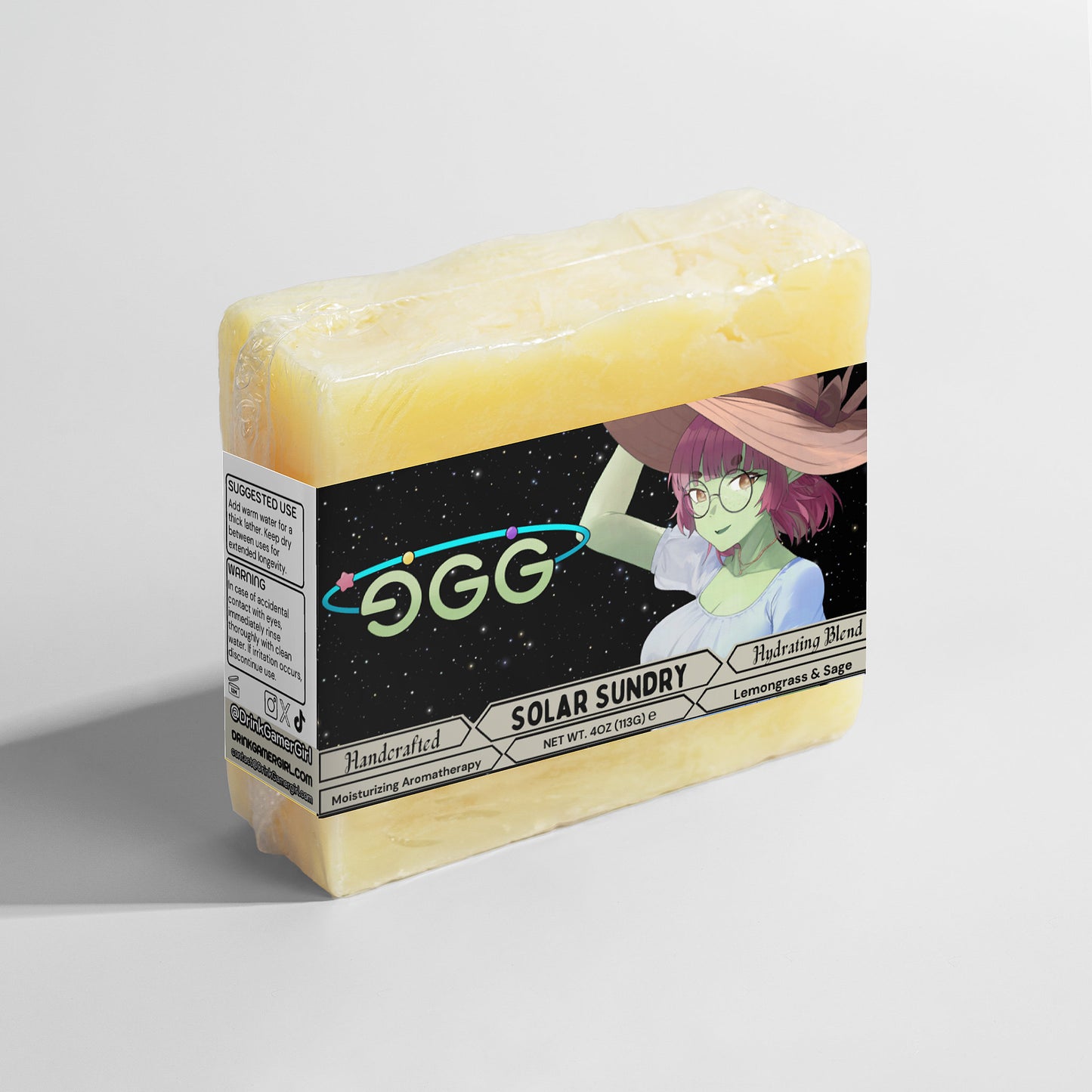 Egg GBLN - Solar Sundry Lemongrass & Sage Soap