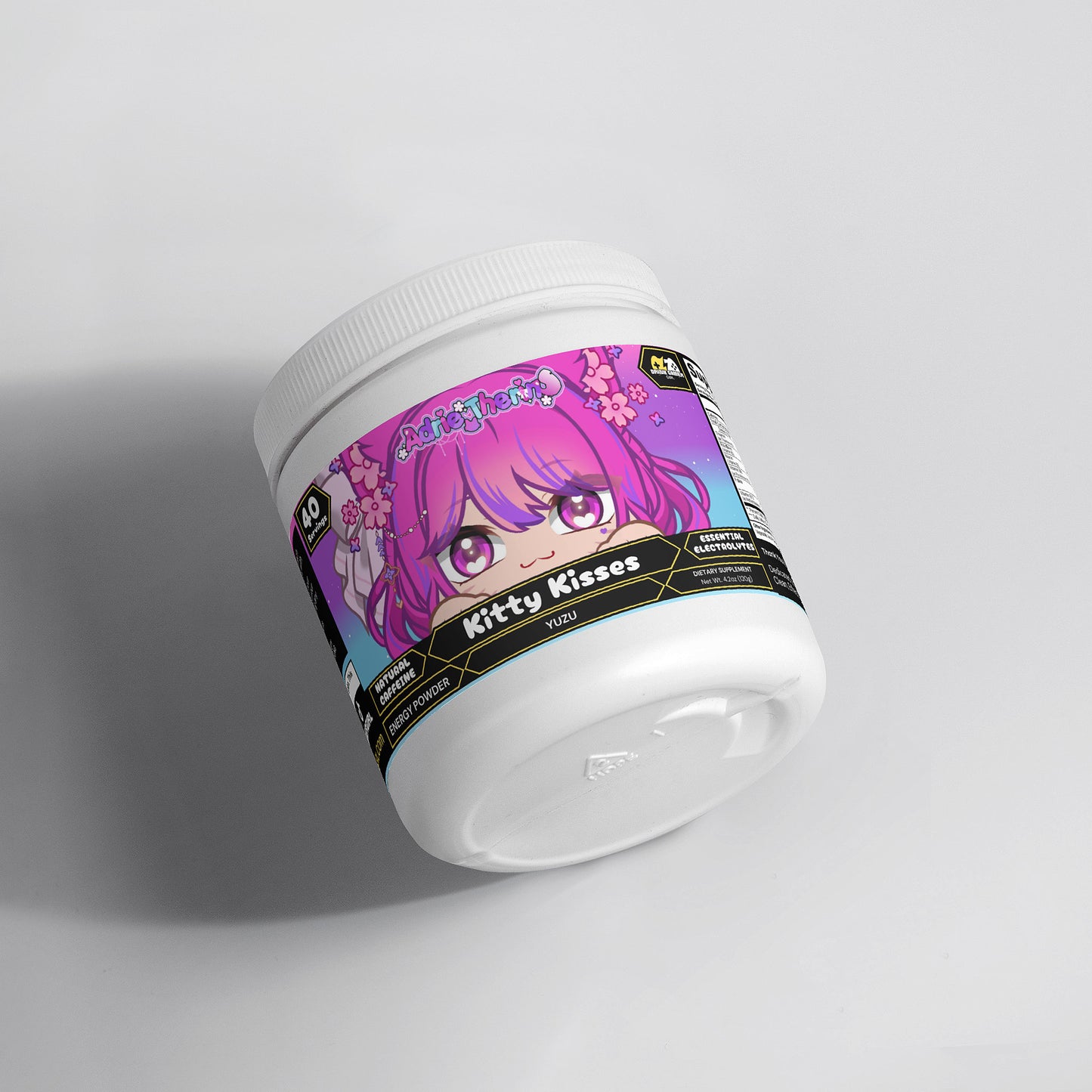 Adrie Therin - Kitty Kisses Energy Powder (Yuzu Flavor)