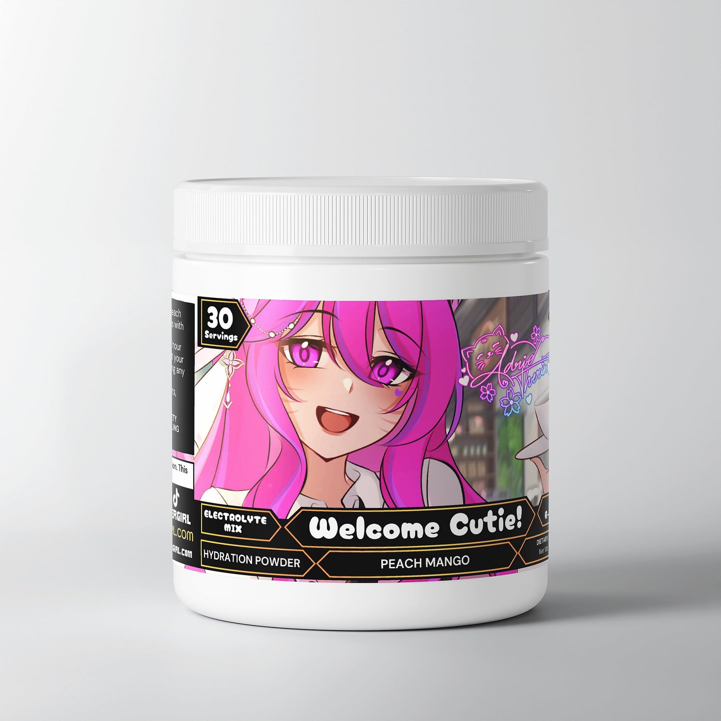 Adrie Therin - Welcome Cutie! Hydration Powder (Peach Mango)