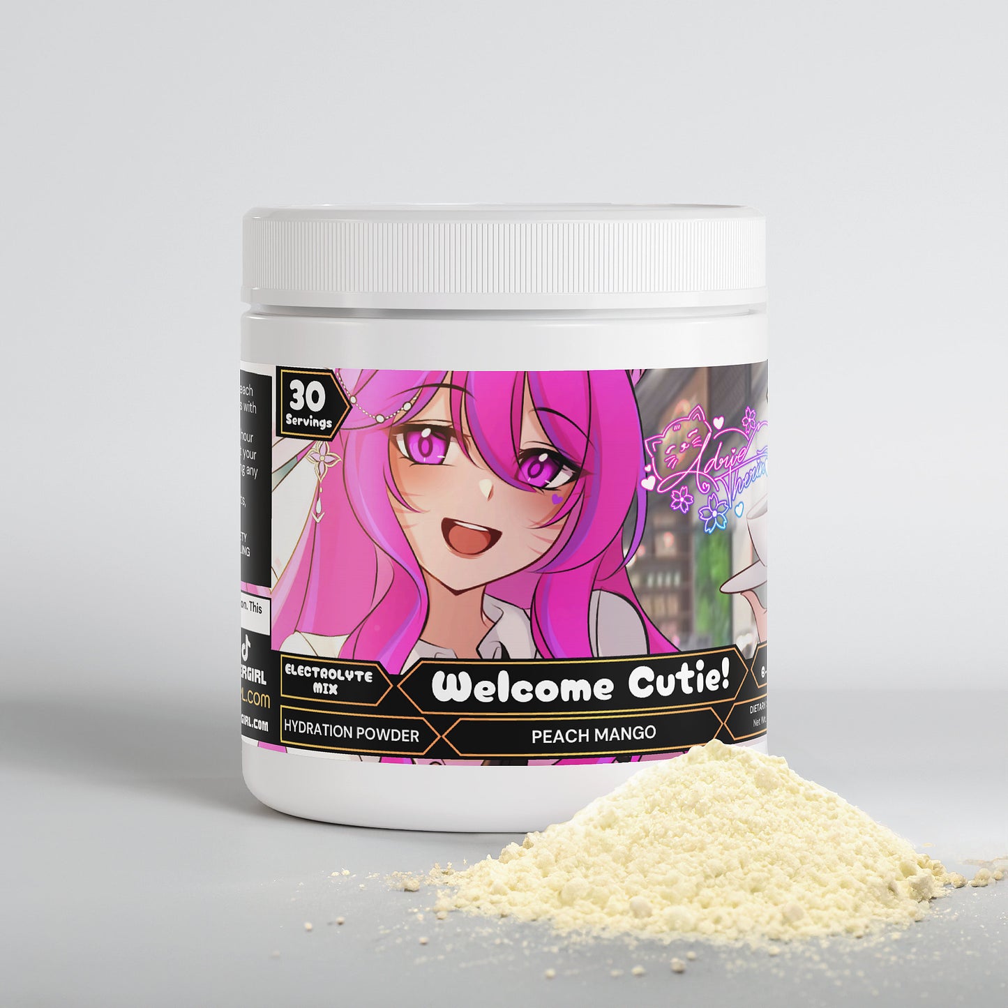 Adrie Therin - Welcome Cutie! Hydration Powder (Peach Mango)