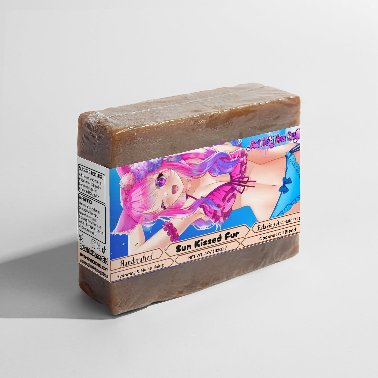 Adrie Therin - Sun Kissed Fur Coconut Beach Soap