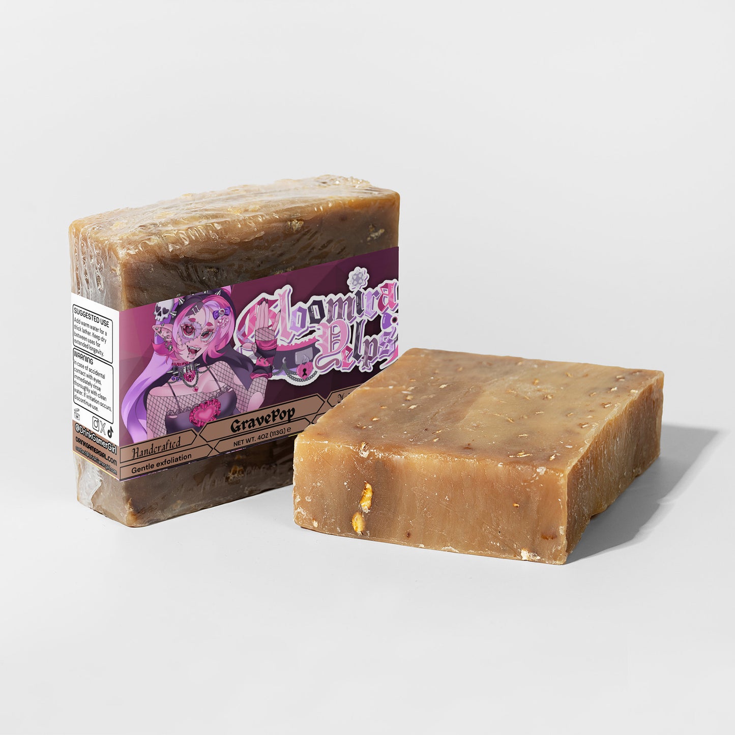 Gloomira Yelps - GravePop Oat Milk Honey Soap